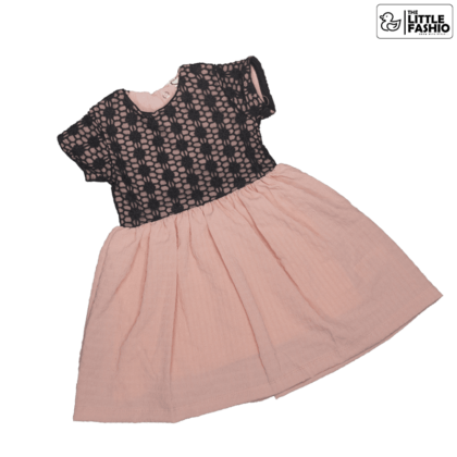 Pink with Black Net