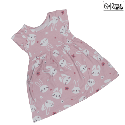 Pink Rabbit Frock
