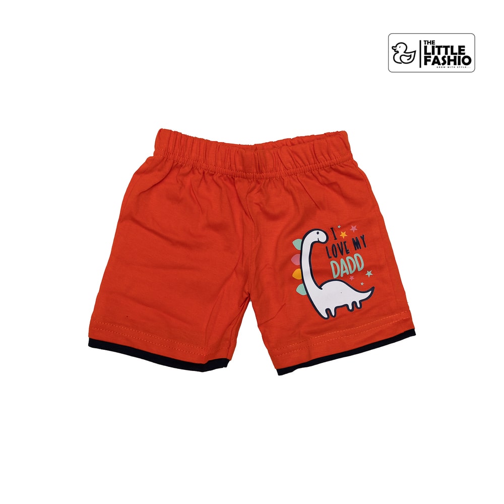 Love my dad Red Shorts (1-2 ) years